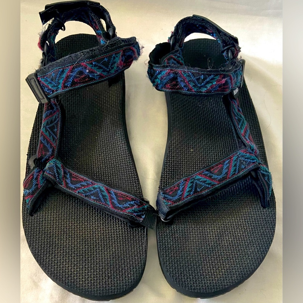 Teva Hiking Outdoor men's Sandals Blue/Black Size US 12